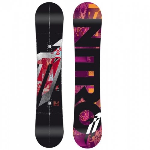 Freestyle snowboard Nitro T1 wide ZERO 11/12 