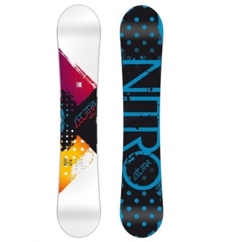 Dámský snowboard Nitro Lectra Colorband zero - VÝPRODEJ