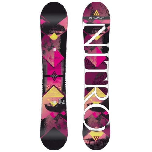 Dámský snowboard Nitro Runaway gullwing 11/12 