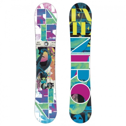 Dámský snowboard Nitro Fate ZERO 2012 