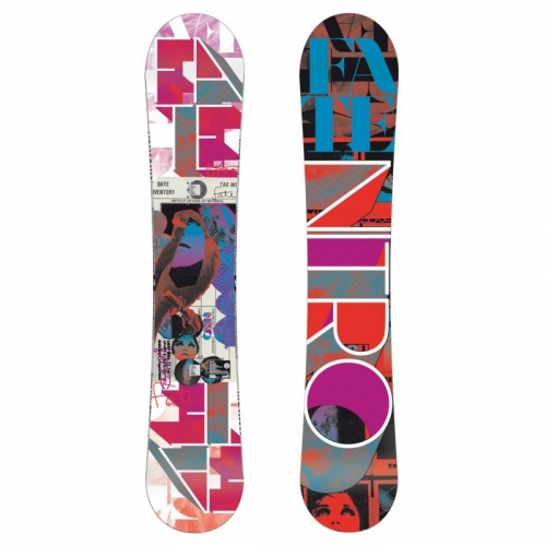 Dámský snowboard Nitro Fate ZERO 2012 