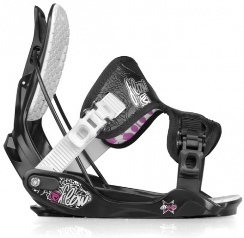 Dámské snowboard vázání FLOW Muse black - VÝPRODEJ