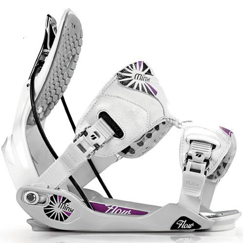 Vázání FLOW Minx white M - AKCE