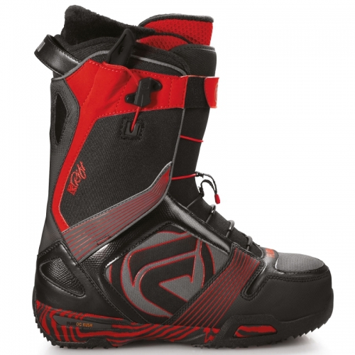 Boty Flow Rift Quick fit black/red 11/12 