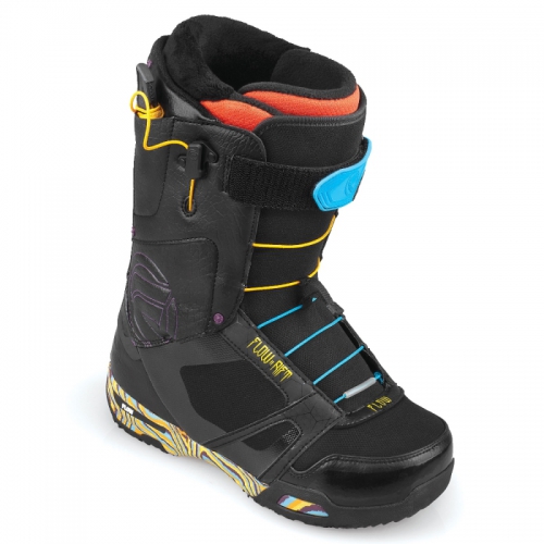 Boty Flow Rift Quick Fit black/bright 2012/2013