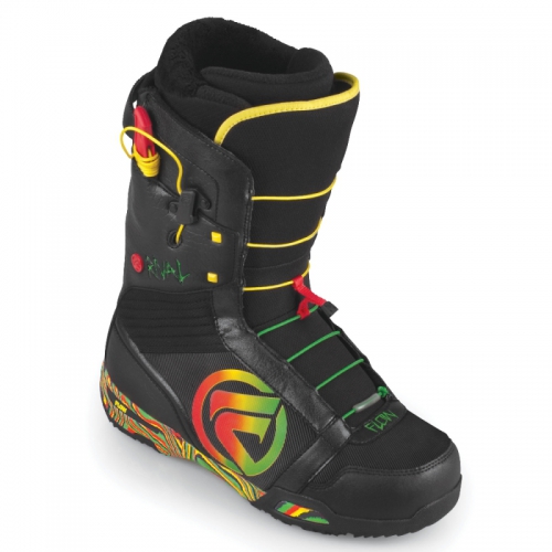 Boty Flow Rival Quick Fit black/rasta 2012/2013