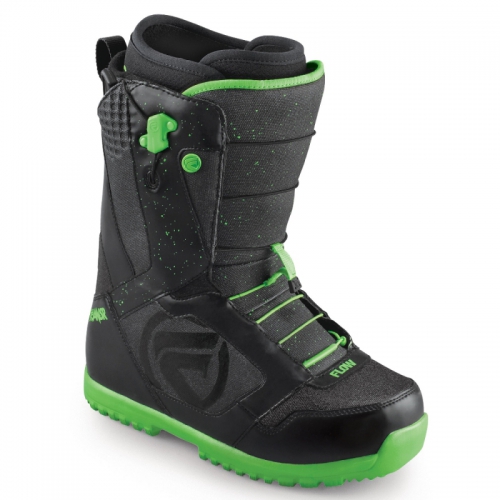 Boty Flow Ansr Quick Fit black/lime 2012/2013 - VÝPRODEJ