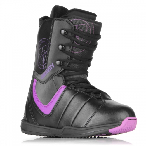 Dámské boty Gravity Thunder black/purple - VÝPRODEJ