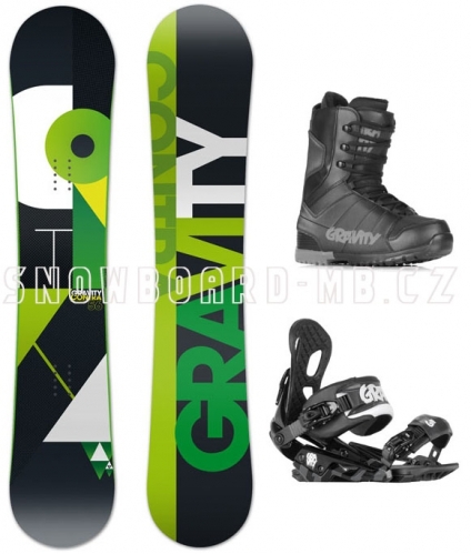 Pánský snowboard komplet Gravity Contra 1