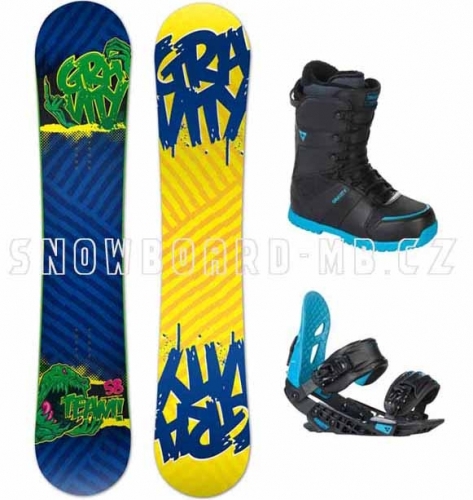 Snowboard komplet Gravity Team 