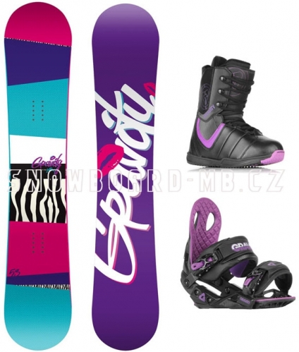 Dámský snowboard komplet Gravity Sublime 1