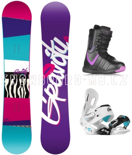 Dámský snowboard komplet Gravity Sublime 4