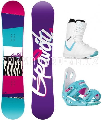 Dámský snowboard komplet Gravity Sublime 6