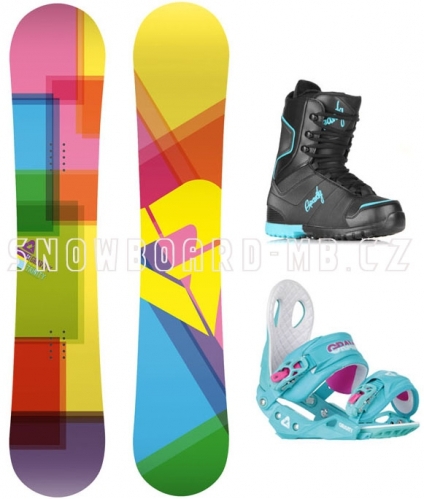 Dámský snowboard komplet Gravity Trinity 2