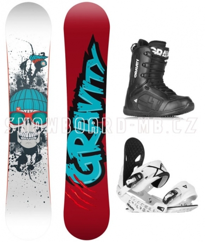 Pánský snowboard komplet Gravity Empatic Wide 2