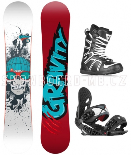 Pánský snowboard komplet Gravity Empatic Wide 4
