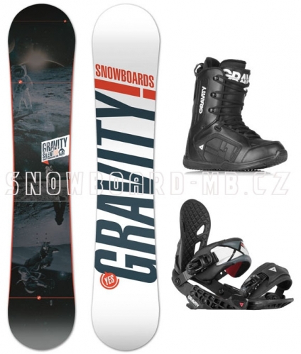 Pánský snowboard komplet Gravity Silent 2