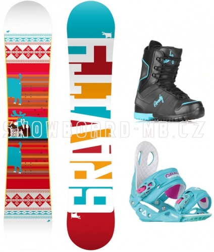 Dámský snowboard komplet Gravity Thunder 2