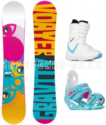 Dámský snowboard komplet Gravity Voayer 2