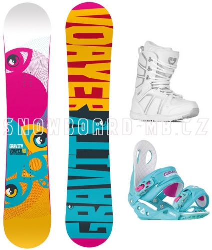 Dámský snowboard komplet Gravity Voayer 3