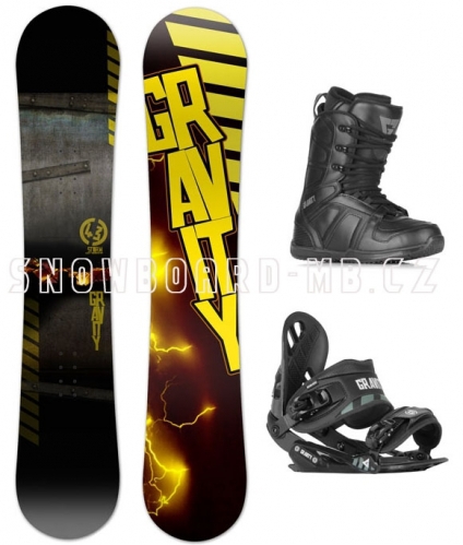 Pánský snowboard komplet Gravity Storm 1