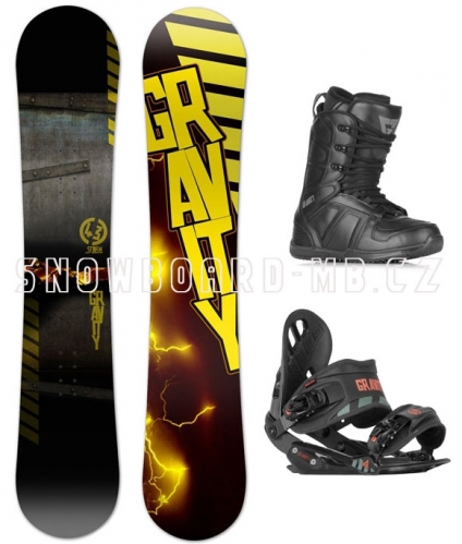 Pánský snowboard komplet Gravity Storm 2
