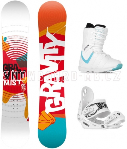Dámský snowboard komplet Gravity Mist 1