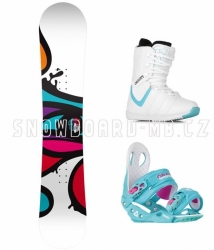 Dámský snowboard komplet Gravity Sirene 3