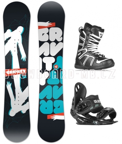 Pánský snowboard komplet Gravity Adventure 6