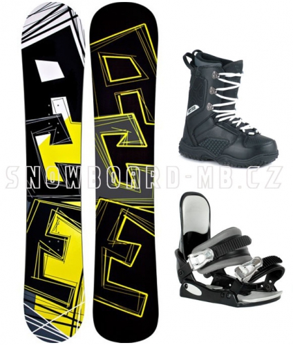 Snowboard komplet Ace Cracker S1  - VÝPRODEJ
