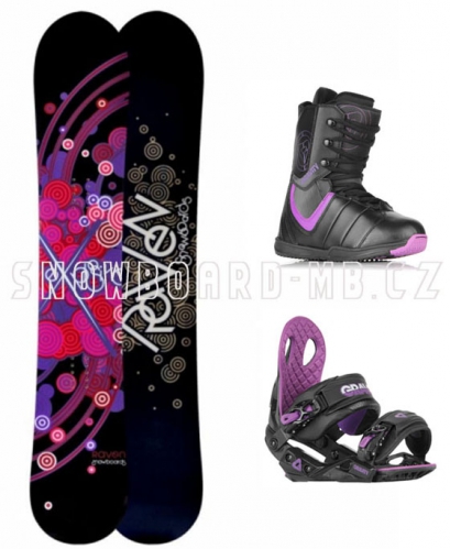 Dámský snowboard komplet Raven Explosive