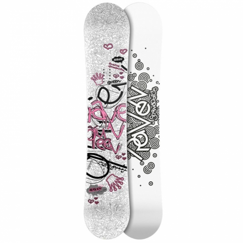 Dámský snowboard Raven Queen white 2013