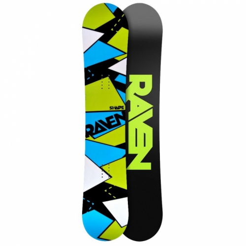Snowboard Raven Shape black - VÝPRODEJ