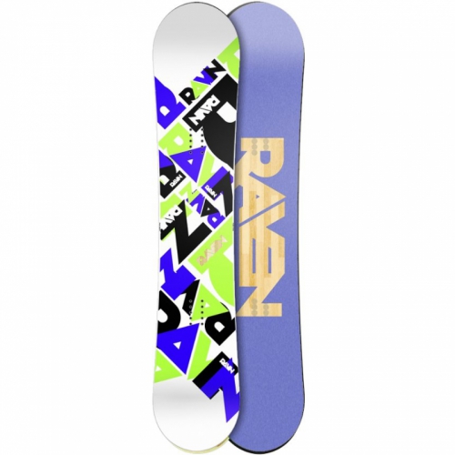 Freestyle snowboard Raven RVN II white Rocker 2013