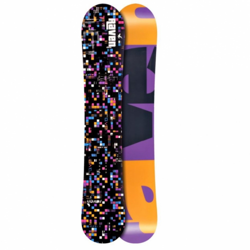 Dámský rocker snowboard Raven Grid black 2014