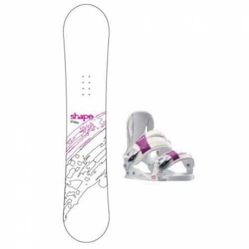 Dívčí, dámský snowboard set, snb komplety pro ženy - VÝPRODEJ