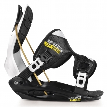 Vázání na snowboard Flow Flite 2 black/white - VÝPRODEJ