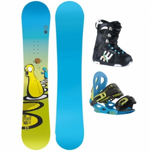Dětský chlapecký snowboard komplet