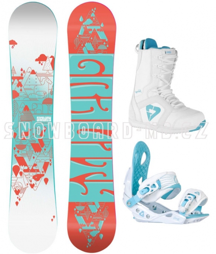 Dámský snowboard komplet Gravity Thunder