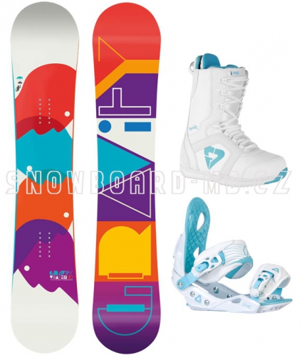 Dámský snowboard komplet Gravity Voayer