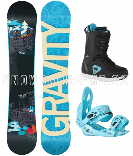 Dámský snowboard komplet Electra blue