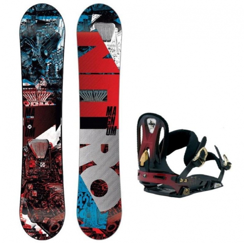 Snowboard sety NITRO, snb komplet, snowboardy s vázáním - AKCE