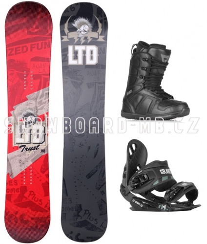 Snowboard komplet LTD Trust - VÝPRODEJ