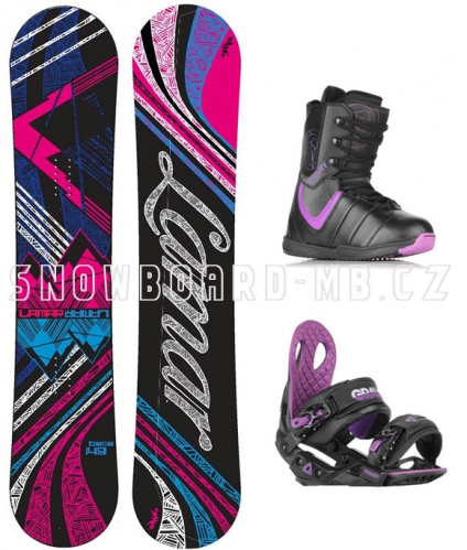 Dámský snowboard komplet Lamar Belle - AKCE