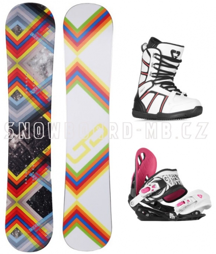 Dámský snowboard komplet LTD Pulse - VÝPRODEJ