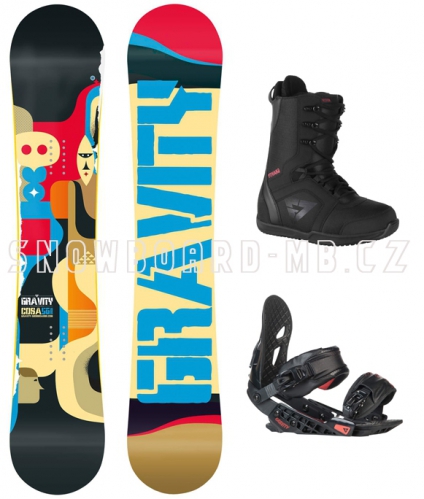 Snowbaord komplet Gravity Cosa Wide
