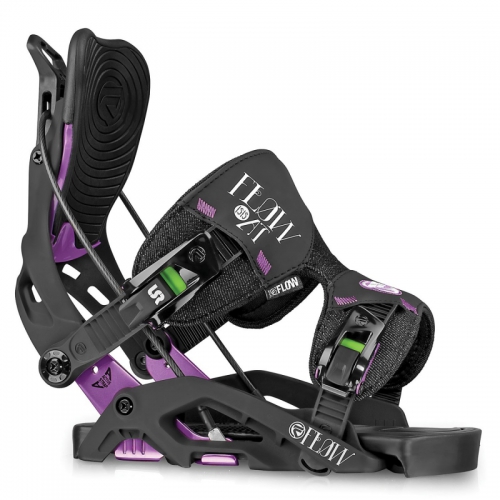 Snowboardové dámské vázání Flow Isis-AT black 2013/14