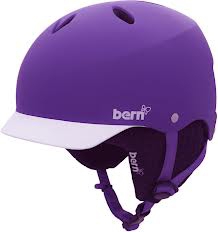 Dámská snb helma Bern Lenox matte purple - VÝPRODEJ