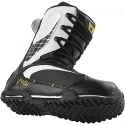 Snowboard boty Gravity CASTOR black/white 10/11