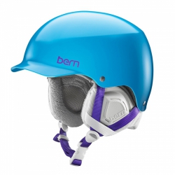 Snowboardová helma Bern Muse Satin ocean blue